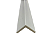 Cantoneira de Parede Poliestireno 2,5cm Branco Barra 1 Metro - Imagem 1