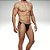 Tanga Cueca Calcinha Masculina Ajustável Preto Fio Dental - Imagem 1
