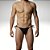 Tanga Cueca Calcinha Masculina Ajustável Preto Fio Dental - Imagem 5
