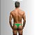 Tanga Cueca Calcinha Masculina Ajustável Preto Fio Dental - Imagem 4
