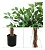 Árvore Artificial Para Sala Planta Ficus Lyrata Com 180cm - Imagem 3