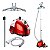 Steamer Vaporizador Passador Roupas 2000W Vermelho - Imagem 2