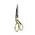 Tesoura Alfaiate Dourada 7,5 (20CM) - Imagem 1