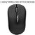 Mouse Sem Fio Fantech Forma Confortável W188 Preto 1200DPI - Imagem 2