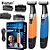Kemei KM-1910 recarregável barbeador elétrico barba estilo trimmer elegante barb - Imagem 2
