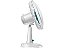 Ventilador de Mesa Ultra V-UT-30-01 30cm 6 Pás 3 Velocidades Branco e Azul - 220 - Imagem 5