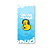 QUADRO DE METAL P - NERDUCKS - SEM LAG NO LAGO - Imagem 1
