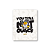 QUADRO DE METAL M - NERDUCKS - YOU SHALL NOT QUACK - Imagem 1