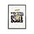 QUADRO DE METAL GG - NERDUCKS - YOU SHALL NOT QUACK - Imagem 1