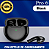 Fone de ouvido Sem Fio Bluetooth TWS PRO 6 Preto - Imagem 3