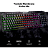 Teclado Gamer Xtrike-ME KB-306 EN Membrana RGB padrão ANSI - Imagem 4
