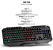 Teclado Gamer Xtrike-ME KB-306 EN Membrana RGB padrão ANSI - Imagem 7