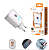 Fonte de carregador Celular 20w Turbo USB A+USB C (Tipo C) Branco - Imagem 1
