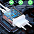 Fonte de carregador Celular 20w Turbo USB A+USB C (Tipo C) Preto - Imagem 2