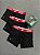 Pack Cueca Lacoste com 3 Unidades (Preta e Vermelha) - Imagem 1