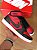 Nike Court Vision Mid — Vermelho & Preto - Imagem 1