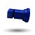 Bico Magno Defletor Poliacetal Azul MDP 130° 1,5 Magnojet Para Pulverizador - Imagem 3