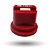 Bico Leque De Cerâmica Baixa Deriva Vermelho 110° 04 Magnojet Para Pulverizador - Imagem 1