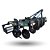 Escarificador Linear 05 Hastes Com Discos E Rodas E Rolo Destorroador Duplo - Imagem 2