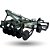Subsolador Mega Rural 05 Hastes Desarme Aut. C/Disco Roda e Rolo Destorroador - Imagem 1