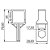 Abraçadeira Para Barras Encaixe Sextavado 30mm Magnojet - Imagem 5