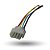 Conector Macho Com Terminais 4 Pinos Tecnomark - Imagem 3