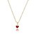 Conjunto Colar Brinco e Pulseira Coração Banho Ouro 18k - Ale Semijoias - Imagem 3