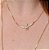 Colar Nossa Senhora com Zircônias Banho Ouro 18k - Ale Semijoias - Imagem 2