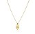 Corrente Masculina Cartier com Pingente São Jorge Banho Ouro 18k - Ale Semijoias - Imagem 1
