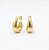 Brinco Argola Gota Banho Ouro 18k - Ale Semijoias - Imagem 1
