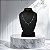 Colar Choker 7 Cristais Verdes Esmeralda 6mm Corrente 45cm Prata 925 - Ale Semijoias - Imagem 1