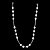 Colar Choker Cristais Transparentes Intercalados - Imagem 2