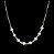 Colar Choker Pérolas Intercaladas - Imagem 2