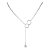 Colar Gravatinha Infinito com Ponto de Luz - Imagem 1