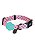 Coleira Pet Rosa  Pp - Imagem 1