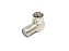 Conector Emenda para Fêmea Coaxial RG6 90 Graus - Imagem 1