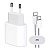 Kit Apple (Fonte + Cabo Tipo C + Tipo C) - Imagem 1