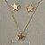 Conjunto de estrela em banho de - Imagem 1