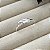 Anel aro 18,5 folha em banho de prata silver - Imagem 1