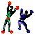 Bonecos Super Ninjas Que Grudam na Parede - Imagem 2