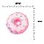 Flofy Rosquinha Anti-estresse Squishy Rosa - Imagem 3