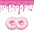 Flofy Rosquinha Anti-estresse Squishy Rosa - Imagem 1