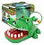Jacaré Dentista Brinquedo Para Morder Dedo Verde - Imagem 1