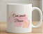 Caneca Personalizada Floral com Inicial - Imagem 2
