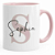Caneca Presente Personalizado Inicial Do Nome Minimalista - Imagem 1