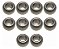 10 Buchas Mancal De Ferro Para Ventilador Arno 30 E 40cm - Imagem 1
