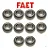 Bucha De Ventilador Britania/faet/mondial Kit 100 Unidades - Imagem 3