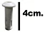 10 Pino Oscilante Branco Para Ventilador Faet / Mondial - Imagem 3