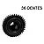 Engrenagem Compativel P/martelete Bosch Gbh 2-24d 36 Dentes - Imagem 4