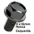 10 Parafuso Rosca Esquerda 8mm P/serra Mármore Gamma Hg078 - Imagem 2